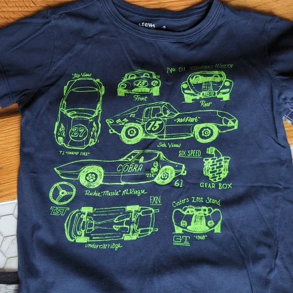 Lot of five boys short sleeve tops size 5T - Picture 2 of 7